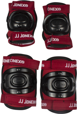 

JJ Jonex Protection kit set of 2 for skating, Cycling, Running @ Kin Store Skating Guard Combo(Red, Blue, Blue;red