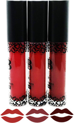 

Add Beauty KBT-21#,22#,23# BB 24 Hours Matte Lipgloss Waterproof(7 g, Red, Maroon, Brown)