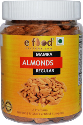 

e food factory Mamra Almonds Regular 250 In Pet Jar Almonds(250 g, Plastic Bottle)