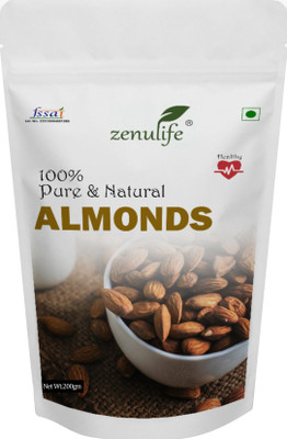 

Zenulife Almonds (200 g, Pouch) Almonds(200 g, Pouch)