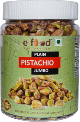 

e food factory Plain Pistachio 250 In Pet Jar Pistachios(250 g, Plastic Bottle)