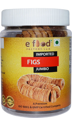

e food factory Imported Figs Jumbo 250 In Pet Jar Figs(250 g, Plastic Bottle)