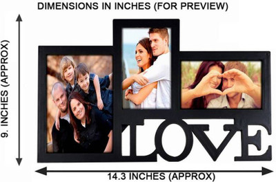 

FASHION HUB BRAND lover photo frame A1 12 inch lover photo frame(1 GB, Black)