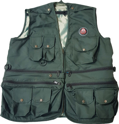 

Ginni l Regular Photographer Vest(Green)