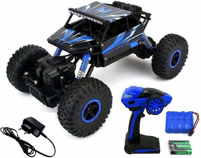 

Jack Royal Dirt Drift Waterproof Remote Controlled Rock Crawler RC Monster Truck(Blue, Black, Multicolor), Black;blue;multicolor