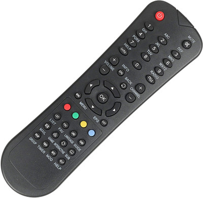 

lrm components remotes remote for siti digital set top box Remote Controller(Black)