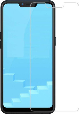 BRENZZ Edge To Edge Tempered Glass for Realme C1(Pack of 1)