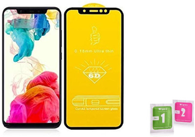 NaturalBuy Edge To Edge Tempered Glass for OnePlus 6T(Pack of 1)