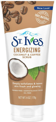 

St. Ives ENERGIZING COCONUT & COFFEE SCRUB 170 GM Scrub(170 g)