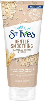 

St. Ives GENTLE SMOOTHING OATMEAL SCRUB & MASK 170GM Scrub(170 g)