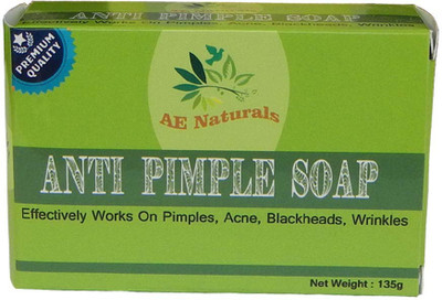 

AE Naturals Anti Pimple Soap For Radiant Skin 5(675 g, Pack of 5)