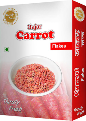 

Thirsty Fresh Dehydrated Carrot Flakes 75g -Pack of 3(3 x 75 g)