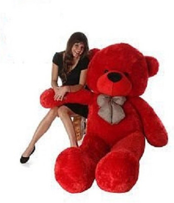 

ManoJ Enterprises 3 feet cyte huggable lovable soft cute red teddy - 92 cm(Red)