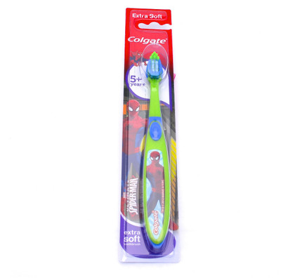 

Colgate Kids Marvel Spiderman Toothbrush (5+ Years) (Pack of 5) Extra Soft Toothbrush Extra Soft Toothbrush(Pack of 5)