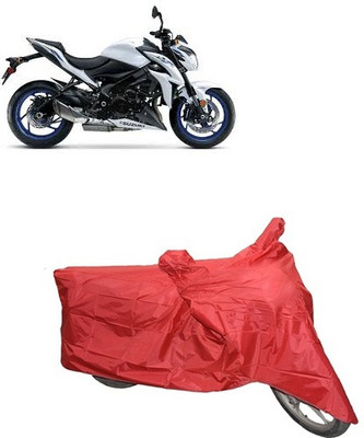 A+ RAIN PROOF Two Wheeler Cover for Suzuki(Red)
