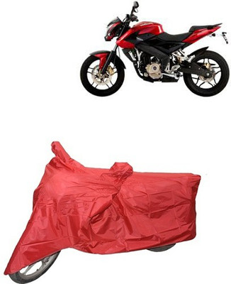 carphoenix Two Wheeler Cover for Bajaj(Pulsar 200 NS DTS-i, Red)