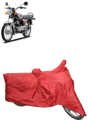 carphoenix Two Wheeler Cover for Bajaj(Red)