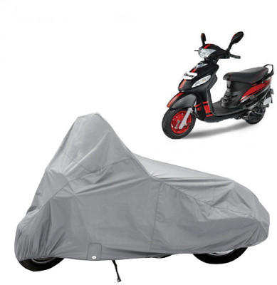 ABP Two Wheeler Cover for Mahindra(Rodeo RZ, Silver)