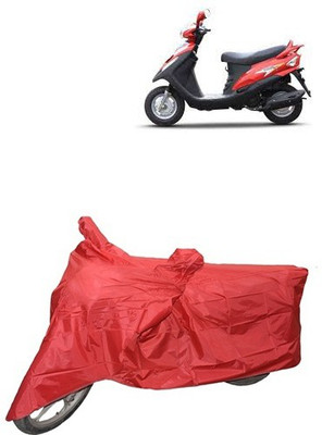 carphoenix Two Wheeler Cover for Mahindra(Flyte, Red)