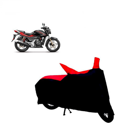 ABP Two Wheeler Cover for Hero(Red, Black)
