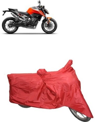 A+ RAIN PROOF Two Wheeler Cover for KTM(Red)