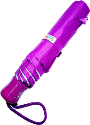 Popy 3 FOLD MAGENTA COLOUR UMBRELLA Umbrella(Violet)