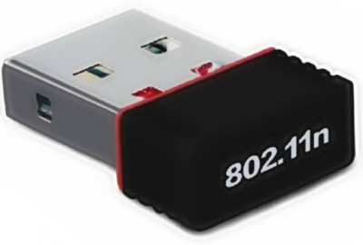 

smacc Wi-Fi Receiver 500Mbps, 2.4GHz, 802.11b/g/n USB 2.0 Wireless Mini Wi-Fi Network Adapter USB Adapter(Black)