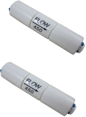 

Ampereus 100GPD Flow Restrictor 450CC 1/4" Quick Connect for RO Reverse Osmosis (Pack Of 2) Solid Filter Cartridge(0.1, Pack of 2)