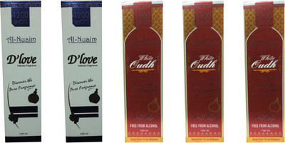 

Al Nuaim ALNUAIM D'LOVE, WHITE OUDH PACK OFF 5 Floral Attar(Musk)