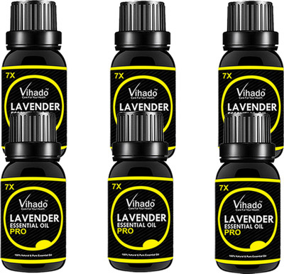 

VIHADO 100% pure and natural lavender oil 7x Pro (25 ml) (pack of 6)(25 ml)