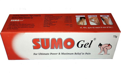 

SENECIO® SUMO Gel 75g For Ultimate Power & Maximum Relief in pain Gel(75 g)