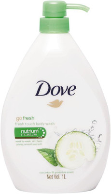 

Dove GO FRESH CUCUMBER & GREEN TEA IMPORTED BODY WASH 1000 ML(1000 ml)