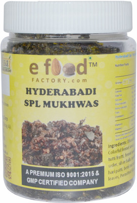 

e food factory Hyderabadi Spl. Pan Mukhwas 250 In Pet Jar pan Mouth Freshener
