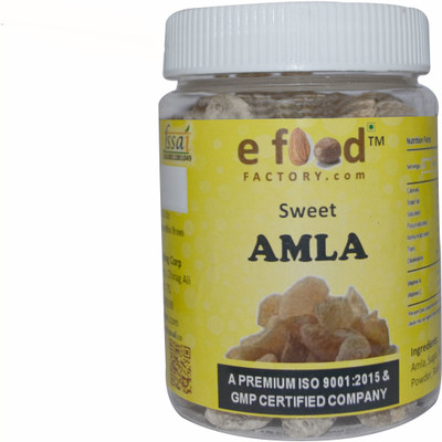 

e food factory Sweet Amla 250 In Pet Jar Amla Mouth Freshener