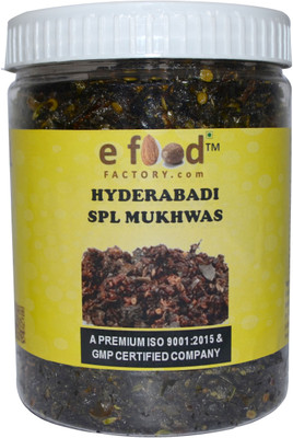 

e food factory Hyderabadi Spl. Pan Mukhwas 500 In Pet Jar Pan Mouth Freshener