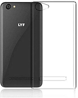 shellmo Back Cover for LYF Flame 8(Transparent, Waterproof, Pack of: 1)