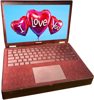 

Innovative Valentine ILU Chocolate with message I LOVE YOU on Baloon in Wooden Gift Box for Valentine Truffles(Pack of 24, 300 g)