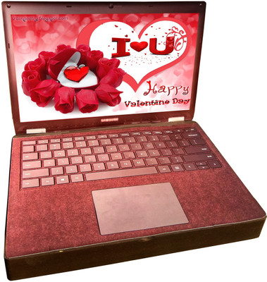 

Innovative Valentine ILU Chocolate with message Happy Valentine Day in Wooden Gift Box for Valentine Truffles(Pack of 24, 300 g)