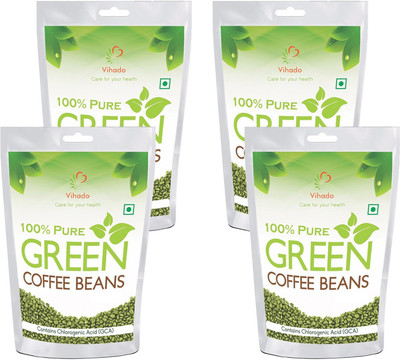 

Vihado Premium Green Coffee For Weight Loss 400g (Pack of 4) Instant Coffee 400 g(Pack of 4)