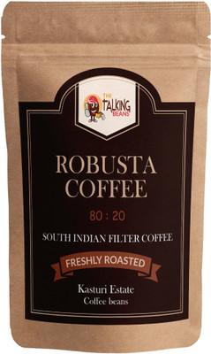 

thetalkingbeans - Robusta Coffee 80% : Chicory 20% - South Indian Filter Coffee 500 g(Pack of 2, Chikory Flavoured)