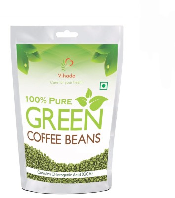 Vihado Pure Arabica Green Coffee Beans - 500g (Pack of 1) Instant Coffee(500 g)