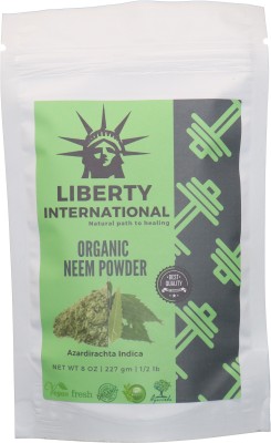 

LIBERTY INTERNATIONAL 100% Organic Neem Leaves Powder Anti-Dandruff Hair, Acne Face DIY Pack, Anti-Oxidant, Acne, Pimple Spot, Blemish Removal NT15 Hair Color(Multi)