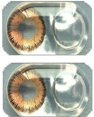

teenager Teencon65 Yearly Contact Lens(0.00, Dark honey, Pack of 1)