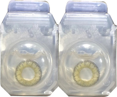 

teenager Teencon76 Yearly Contact Lens(0.00, Dark Hazel, Pack of 1)