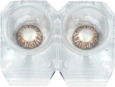 

teenager Teencon71 Yearly Contact Lens(0.00, Dark brown, Pack of 1)