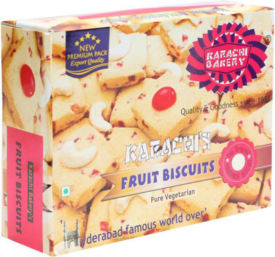 

Karachi Bakery Fruit Biscuits Combo(400 g, Pack of 2)