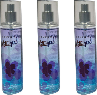 

LAYER'R MYSTIC ISLAND (PACK OF 3) Body Spray - For Women(135 ml)
