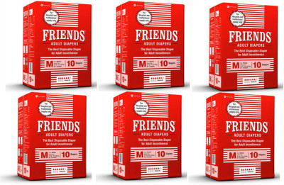 

NOBEL HYGIENE FRIENDS HOSPITAL Adult Diapers - M(60 Pieces)