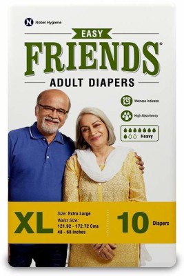 

NOBEL HYGIENE FRIENDS Adult Diapers - XL(10 Pieces)