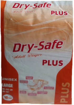 

dry safe plus under pad diaper Adult Diapers - L